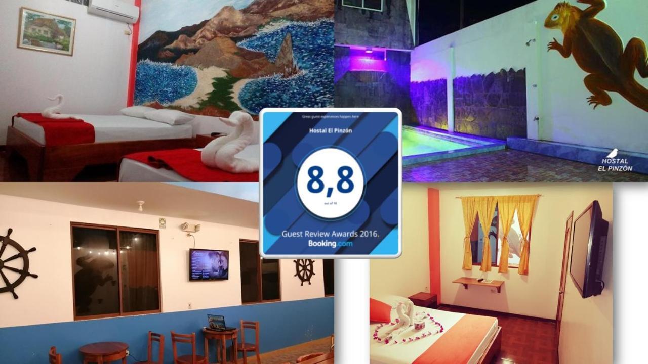 Hostal El Pinzon Puerto Ayora  Exteriör bild